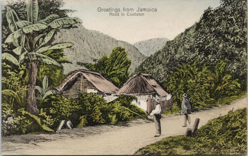 Greetings from Jamaica Road to Castleton UNUSED Duperly & Son Postcard F52