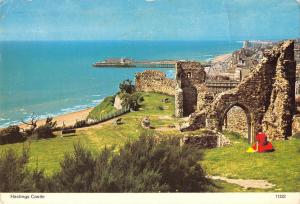 BR90250 hastings castle  uk