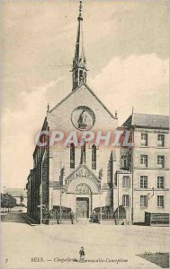 Old Postcard Sees the Immaculate Conception Chapel