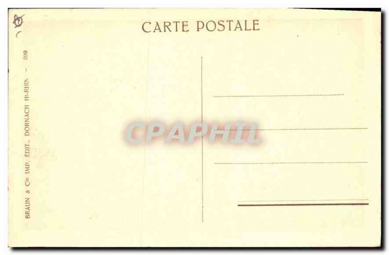 Postcard Old Sainte Odile The Source