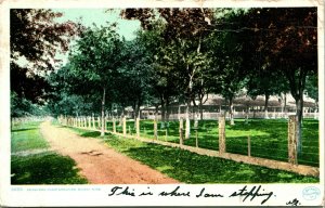 Biloxi Mississippi Seashore Camp Grounds - Detroit Publishing DB Postcard )8