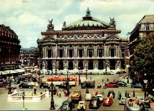 France Paris Place de l'Opera 1958