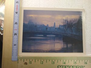 Postcard The River Liffey, Dublin, Ireland