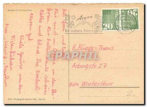 Postcard Modern Arosa mit Furkahorner