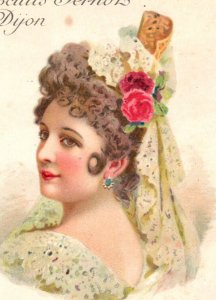 1870s-80s French Biscuits Pernot Cookies Cakes Espagnole Spain #7F