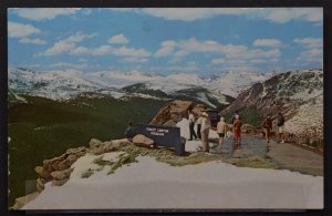 Rocky Mountain National Park, CO - Forest Canyon Overlook on Trail Ridge Road