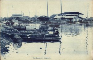 Singapore Resevoir c1910 Postcard