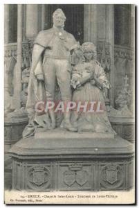 Old Postcard Dreux Chapelle Saint Louis Tomb Of Louis Philippe