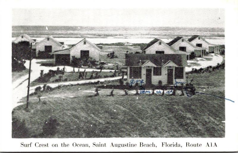 Florida St Augustine Beach Surf Crest On The Ocean