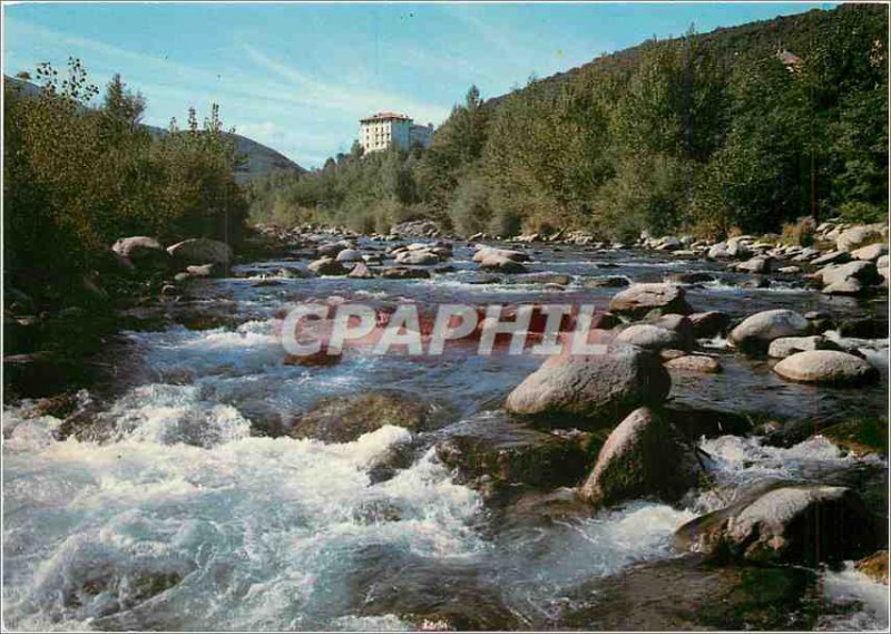 Modern Postcard Amelie les Bains Pyr Or The Pearl of the Pyrenees Tech