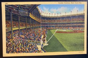 Mint USA Color Picture Postcard Yankee Stadium New York