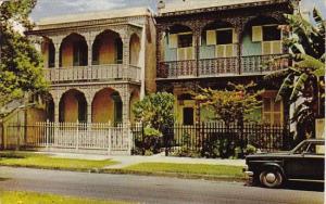 Louisiana New Orleans Lovely Antebellum Homes 1955