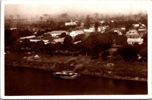 Central African Republic Bangui Oubangui Chari Vintage RPPC C010