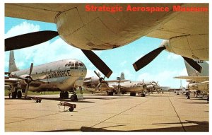 Nebraska's Strategic Aerospace Museum Bellevue Airplane Postcard