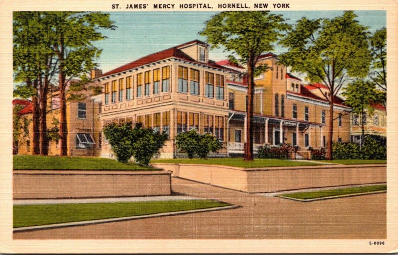 New York Hornell St James' Mercy Hospital