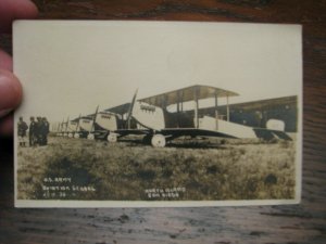 Aviation Postcard Airplane US Army Aviation School North Island San Diego