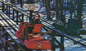 Hot Springs VA, Virginia - Homestead Resort - Trestle Car Ski Lift