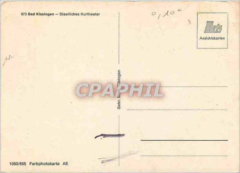 Modern Postcard Bad Kssingen Staatkiches Kurtheater