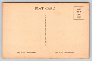 Bayview Manor  Wickford  Rhode Island  Postcard