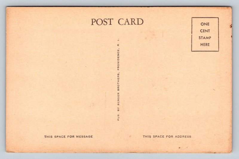 Bayview Manor  Wickford  Rhode Island  Postcard