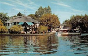 B101060 beehive and river bure wroxham norfolk broads ship bateaux   uk 14x9cm