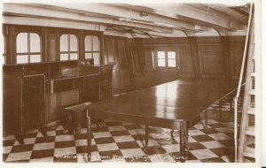 Hampshire Postcard - H.M.S. Victory - Nelson's Dining Room - Ref ZZ5629