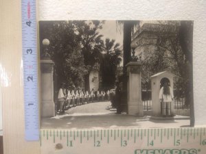 Postcard The New Palace with Honour Guard of the Elizabeth, Athens, Greece