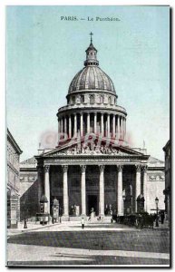 Paris - 5 - The Pantheon - Old Postcard