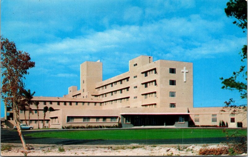 Holy Cross Hospital Fort Lauderdale FL Florida Postcard Dexter UNP VTG Unused 