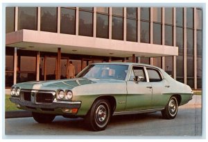 c1970's Frank Newell Pontiac GMC Inc. 1970 4 Door Sedan Gresham Oregon Postcard