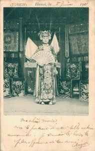 Vietnam Indochina Tonkin Hanoi Le 1901 Femme 05.57