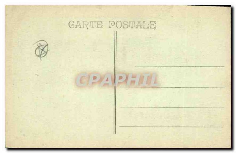 Old Postcard Marseille Outgoing Mail Port