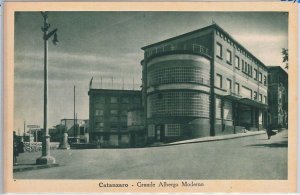 44394 vintage postcard - CATANZARO city - modern hotel-