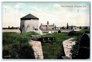 1907 Fort Frederick Kingston Ontario Canada Antique Posted Postcard 