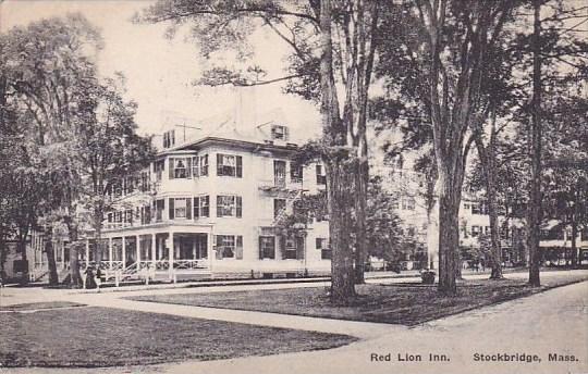 Massachusetts Stockbridge Red Lion Inn 1920