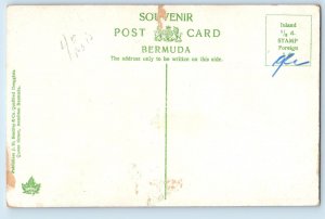 Bermuda Postcard Bermuda Cathedral Under Construction c1910 Antique Unposted