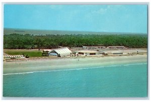 c1960 Shopping Center Aquarama Beach Area Jekyll Island Georgia Vintage Postcard