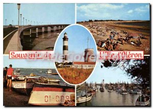 Postcard Modern Ile D'Oleron New Bridge Peroche Remigeasse chassiron saint-tr...