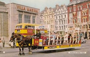 Ballroom Dancing Lessons Isle Of Man Douglas Horse Tram Advertising Postcard