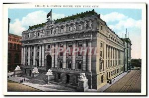 Postcard Old Custom House New York City