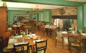 Vintage Postcard King George Inn Dining Room Building Mount Bethel New Jersey NJ