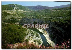 Modern Postcard Gorges of Ardeche The river view from the belvedere Rank Sharp