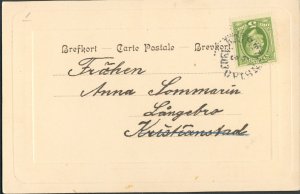 POSTCARD. SWEDEN. Greetings card