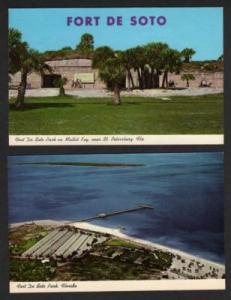 FL Lot 2 Fort De Soto nr ST PETERSBURG FLORIDA Postcard