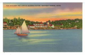 ME - Boothbay Harbor. Fish Hatchery & Lobster Rearing Station  