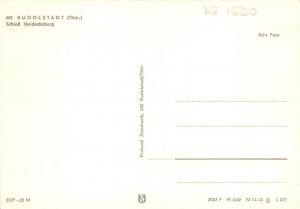 BG16220 thur schloss heidecksburg  rudolstadt germany CPSM 14.5x9cm