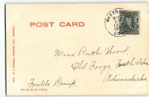 Middle Beach, Westbrook, Connecticut - 1905 Handcolored Postcard by Neidlinger