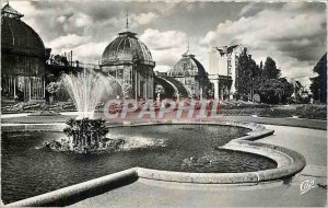 Postcard Modern Rennes Public Garden Greenhouses