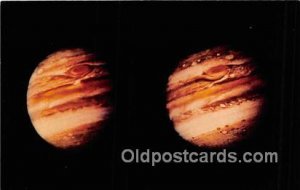 Jupiter Two Views Space Voyager 1, Jan 24, 1979 Unused 