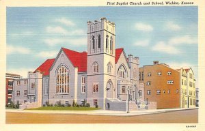 First Baptist Church and school Wichita Kansas